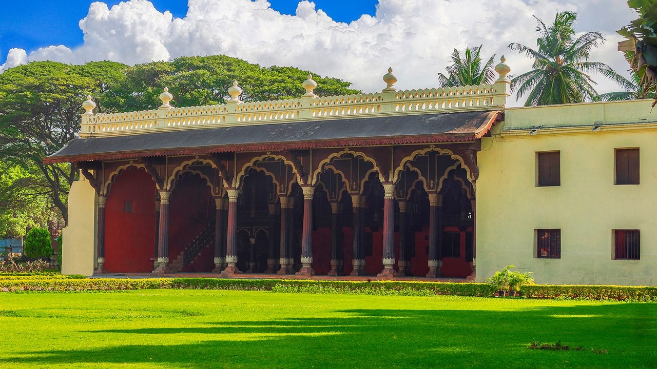Tipu Sultan's Summer Palace Teakwood Architecture